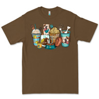 Cacao english bulldog coffee cups Premium Tee - Zillion Design Studio