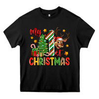 Black my first christmas Heavy Core Tee - Zillion Design Studio