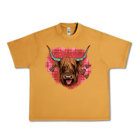 Peanut Butter highland cow valentines Urban Heavy Tee - JahusDesignShop