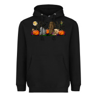 Black headstone and coffin lebbey glass Heavyweight Hoodie - BundleAndBundleShop