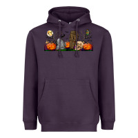 Plum headstone and coffin lebbey glass Heavyweight Hoodie - BundleAndBundleShop
