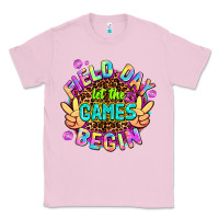 Bubblegum Pink field day let the games begin Classic Tee - AdoDesignShop