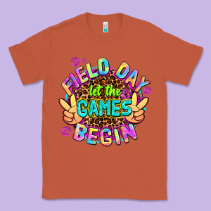 Field Day Let The Games Begin Classic Tee Designed By Adodesignshop
