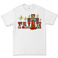 White faith our lady of guadalupe cross Premium Tee - BarkalooDesign