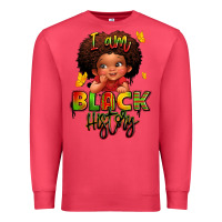 Cardinal i am black history juneteenth Premium Sweatshirt - LillyAllenDesigns