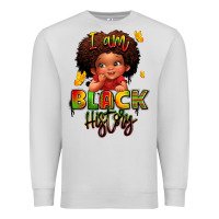 Dove Grey i am black history juneteenth Premium Sweatshirt - LillyAllenDesigns