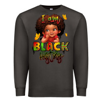 Smoke i am black history juneteenth Premium Sweatshirt - LillyAllenDesigns