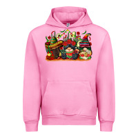 Fuchsia Pink cinco de mayo gnomes Urban Hoodie - CowGirlArtShop