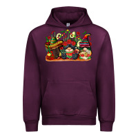 Mauve Wine cinco de mayo gnomes Urban Hoodie - CowGirlArtShop