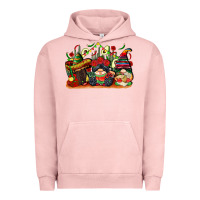 Pigment Salmon cinco de mayo gnomes Urban Hoodie - CowGirlArtShop