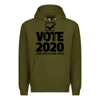 Army Green USA 2020 President Trump Biden election Premium Hoodie - Bettercallsaul