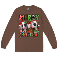 Chestnut merry christmas heifers Long Sleeve Tee - Jasminsmagicworld