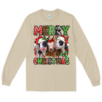 Mushroom merry christmas heifers Long Sleeve Tee - Jasminsmagicworld