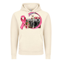 Vintage Artic floral cancer ribbon vintage camera Vintage Hoodie - FaDigitalArtStudio