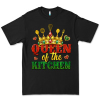 Black queen of the kitchen Premium Tee - texasbilliewilder
