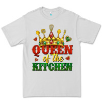 Dove Grey queen of the kitchen Premium Tee - texasbilliewilder