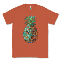 Copper pineapple leopar turquoise serape summer Classic Tee - Artiststas