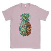 Lilac pineapple leopar turquoise serape summer Classic Tee - Artiststas
