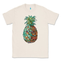 Natural pineapple leopar turquoise serape summer Classic Tee - Artiststas