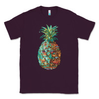 Plum pineapple leopar turquoise serape summer Classic Tee - Artiststas