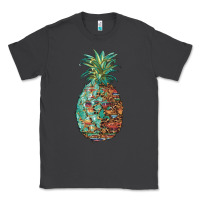 Smoke pineapple leopar turquoise serape summer Classic Tee - Artiststas