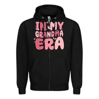 Black in my grandma era Zipper Hoodie - MaliasSmallBusiness