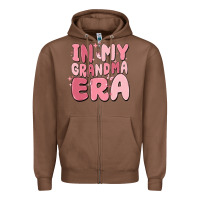 Chestnut in my grandma era Zipper Hoodie - MaliasSmallBusiness