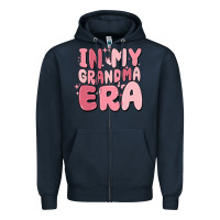 In My Grandma Era Zipper Hoodie | Teevron