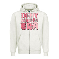 Oatmeal Heather in my grandma era Zipper Hoodie - MaliasSmallBusiness