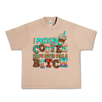 Burro ı pretend coffee helps but ı am still a bitch Urban Heavy Tee - AdoDesignShop