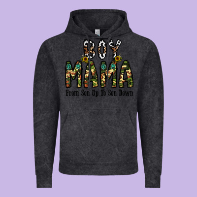 Boy Mama From Son Up To Son Down Vintage Hoodie Designed By Cowhidedigitalart