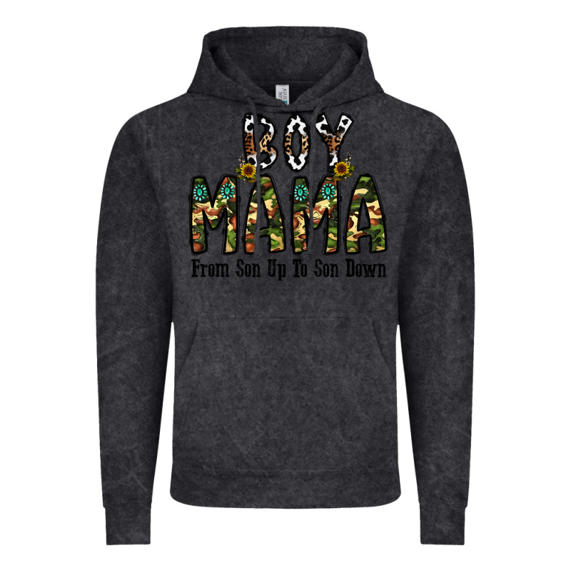 Boy Mama From Son Up To Son Down Vintage Hoodie by CowhideDigitalArt | Teevron