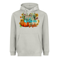 Moon Dust Welcome Fall Pumpkins Heavyweight Hoodie - BundleAndBundleShop