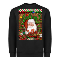 Christmas Feeling Jolly Santa Heavyweight Sweatshirt | Teevron