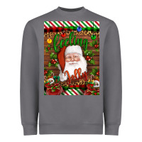 Storm Christmas Feeling Jolly Santa Heavyweight Sweatshirt - Artiststas