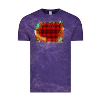 Cloud Purple Western Red Green Farm Life Brush Stroke Vintage Tee - Bettercallsaul