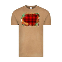 Vintage Camel Western Red Green Farm Life Brush Stroke Vintage Tee - Bettercallsaul