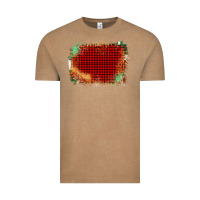 Vintage Coffee Western Red Green Farm Life Brush Stroke Vintage Tee - Bettercallsaul