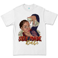White self made babe afro black woman Premium Tee - texasbilliewilder