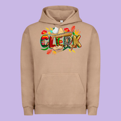 Cinco De Mayo Clerk Urban Hoodie Designed By Cowgirlartshop