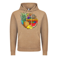 Vintage Coffee hello summer pineapple Vintage Hoodie - JahusDesignShop