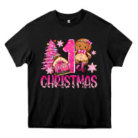 Black 1st christmas gingerbread girl Heavy Core Tee - Zillion Design Studio