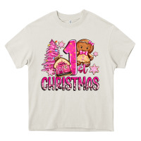 Cream 1st christmas gingerbread girl Heavy Core Tee - Zillion Design Studio