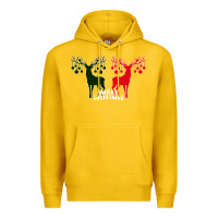 Lemon Merry Christmas Reindeer Premium Hoodie - Bettercallsaul