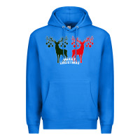 True Royal Merry Christmas Reindeer Premium Hoodie - Bettercallsaul
