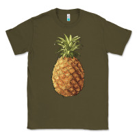 Army Green pineapple Classic Tee - Artiststas