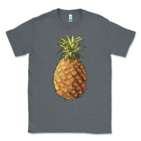 Charcoal Heather pineapple Classic Tee - Artiststas