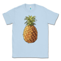 Dusty Blue pineapple Classic Tee - Artiststas