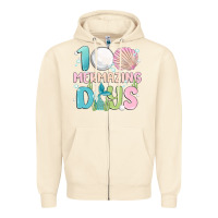 Sandshell 100 mermazing days Zipper Hoodie - MaliasSmallBusiness