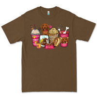 Cacao dachshund coffee cups Premium Tee - Zillion Design Studio